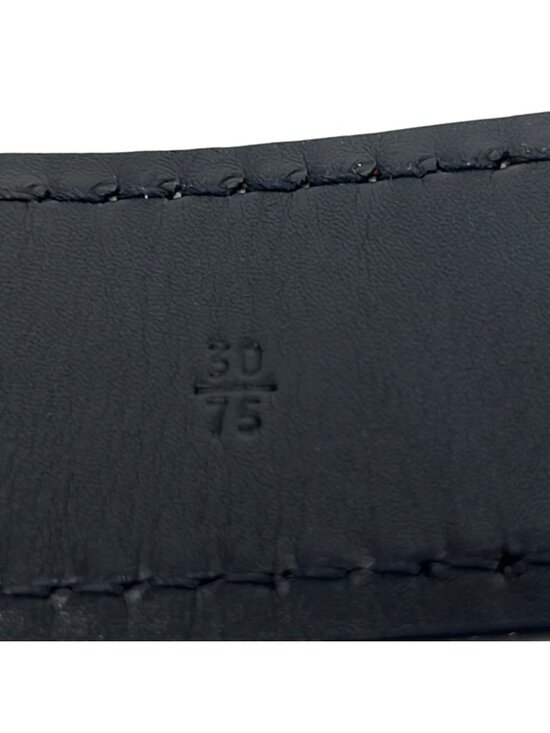 Prada Belt 30 75 Dark Navy Leather main image 4